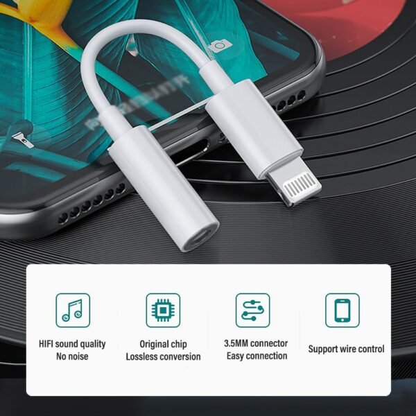 Gadz 3.5 AUX to Lightning Adaptor Bluetooth - Image 3