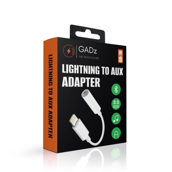 Gadz 3.5 AUX to Lightning Adaptor Bluetooth - Image 5