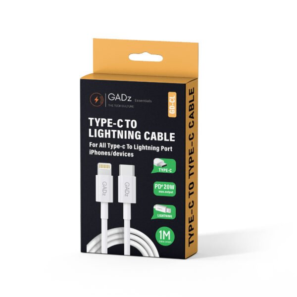 Gadz Type C to lightining - 1 M (OD-0.3mm) TPE - Image 4