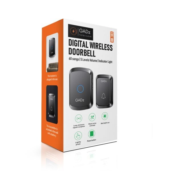 Gadz Digital Wireless Doorbell - Image 8