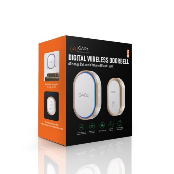 Gadz Digital Wireless Doorbell - Image 7