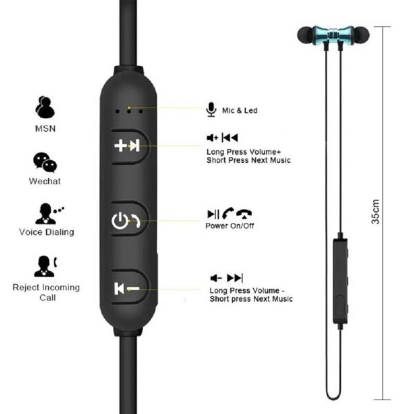 Gadz Bluetooth Sport Earphone - Image 3