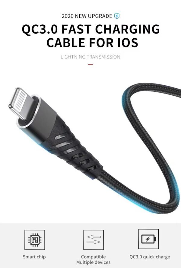 Gadz USB to Lightning Braided Cable 1.5M - Image 7