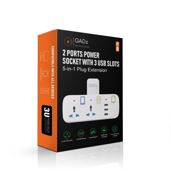 Gadz 2 Ports Powersocket - Image 5