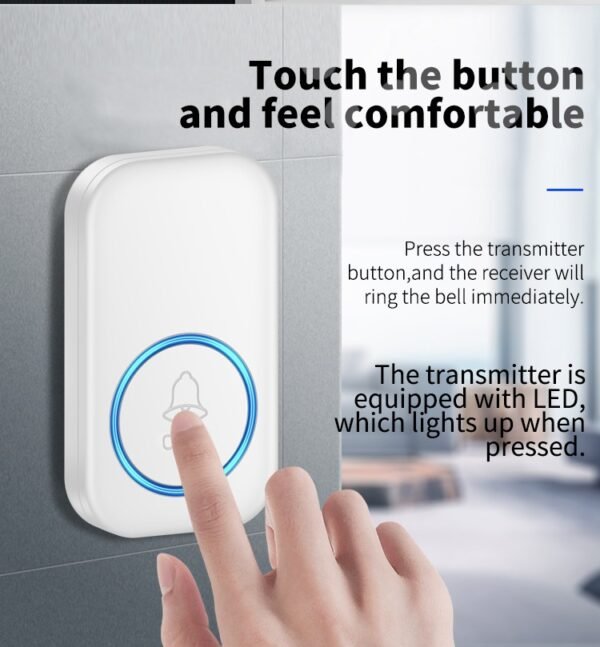 Gadz Digital Wireless Doorbell - Image 5