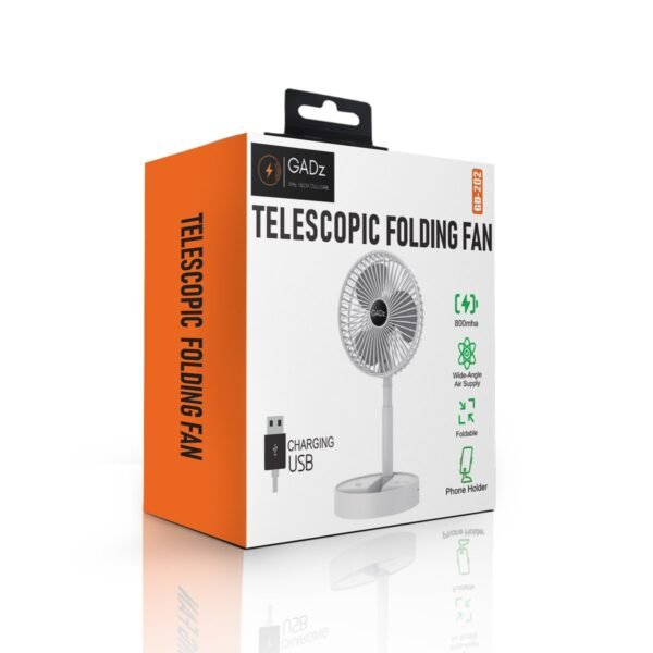 Gadz Telescopic Folding Fan - Image 5