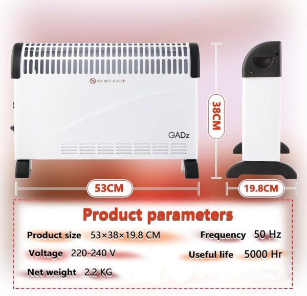 Gadz Convector Heater - Image 4