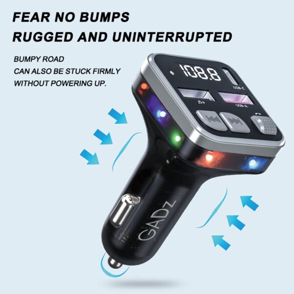 Gadz FM Transmitter Car Charger - Image 2
