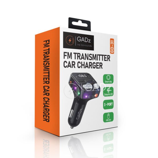 Gadz FM Transmitter Car Charger - Image 7