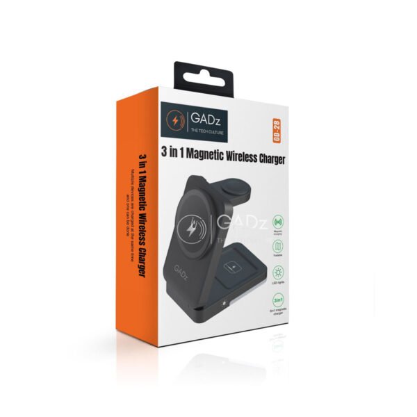 Gadz 3 in 1 Magnetic Wireless Charger - Image 8