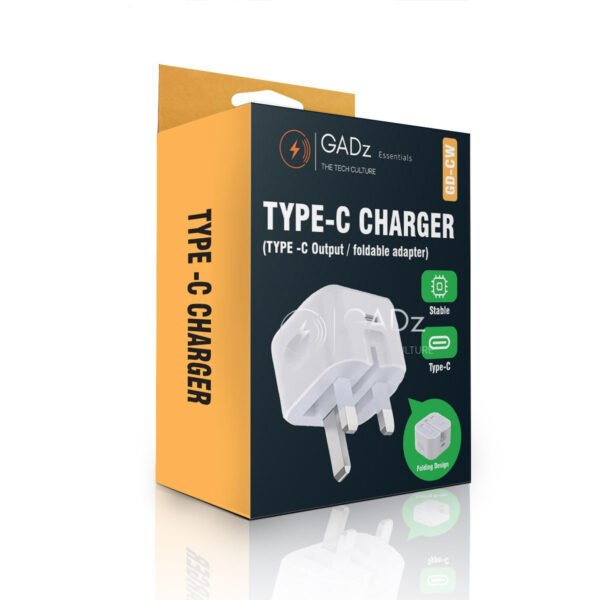 Gadz TYPE-C Charger - Folding - Image 8