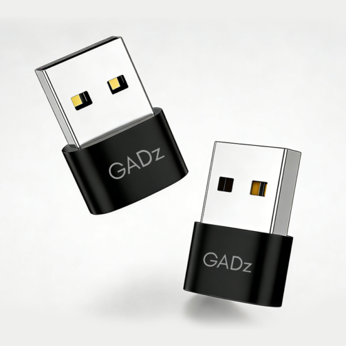Gadz USB A to Type C OTG Adapter for fast data transfer
